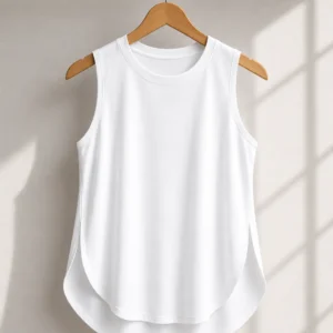 Essence solid split tank top — REU Brand (2)