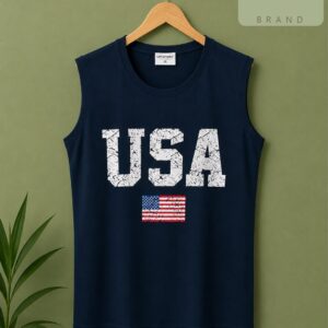 Rose summer casual americian flag — REU Brand, ছবি 2